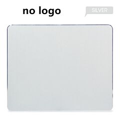 Aluminum Alloy Metal Mouse Pad - Silver No Logo 600x300mm