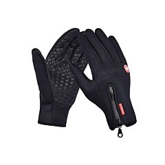 Women's Cold Winter Ski Camping Screen Touch Warm Gloves For Outdoor - Blue L