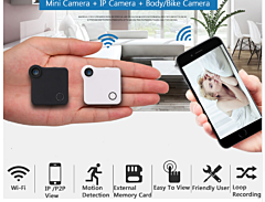 Wireless Wifi Mini Camera - White+32gb