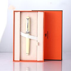 Jinhao Fountain Pen X750 Series Iridium Calligraphy And Calligraphy Art Signer Office Gift Pen - Milky White