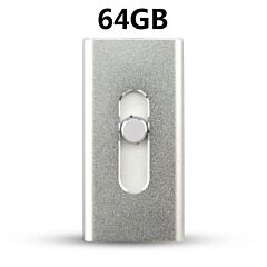 Ios/android Flash Usb Drive - Silver