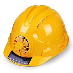 Construction Site Sun Protection Sunshade Helmet - Red