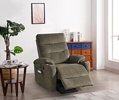 Massage Heating Electric Lift-up Chair - Yellow