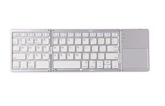 Ultra-thin Tri-fold Folding Touch Keyboard - Black