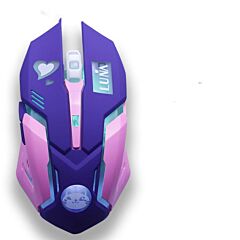 Computer Peripheral Accessories Mute Gaming Mouse - Purple Powder