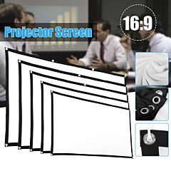 Foldable Movie Projector Screen 16:9 Projection Hd Home Theater 60 72 84 100 120 150 Inch - 150 Inches