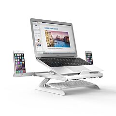 Notebook Stand Multifunctional Folding Lifting Computer Stand - Black