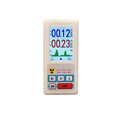 Nuclear Radiation Detector, Geiger Counter, Ionizing Radiation Tester - White