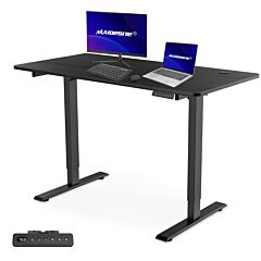 Free Shipping Electric Stand Up Desk Workstation With Desktop 47.2 X 23.6 Inches Whole-piece Desk Ergonomic Memory Controller Standing Desk Height Adjustable Multicolor - Original Wood