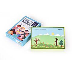 Cognitive Card English Word - Blue Basis