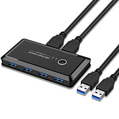 Usb Multi-interface Two-in Four-out Splitter - 2.0 Sharer