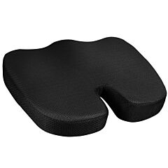 Seat Cushion Coccyx Orthopedic Memory Foam Cushion Tailbone Hip Support Chair Pillow For Office Car Seat - Grey