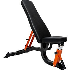 Adjustable Foldable Utility Sit Up Strength Training Weight Bench Equipmen - Black
