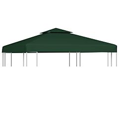 Gazebo Cover Canopy Replacement 9.14 Oz/yd² Green 10'x10' - Green