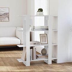 Book Cabinet/room Divider White 39.4"x11.8"x48.6" - White