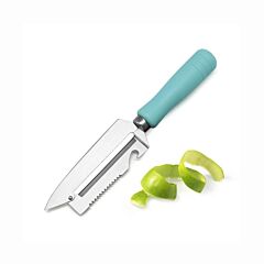 Peeling Knife Bottle Opener Multi-function Peeler Stainless Steel Potato Eye And Fish Scale Remover Fruit Vegetable Pairing Knife Slicing - Blue