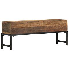 Bench 47.2" Solid Reclaimed Wood - Brown
