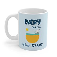 Everyday Is A New Start Mug - One Size