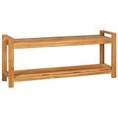 Bench 47.2" Solid Teak Wood - Brown