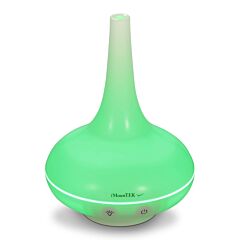 200ml Cool Mist Humidifier Ultrasonic Aroma Essential Oil Diffuser W/7 Color Led Lights Waterless Auto Off For Office Home Room Study Yoga Spa - White