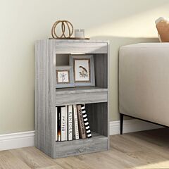 Book Cabinet/room Divider Gray Sonoma 15.7"x11.8"x28.3" - Grey