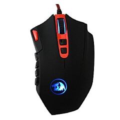 Red Dragon M901 Glowing Gaming Mouse - Black