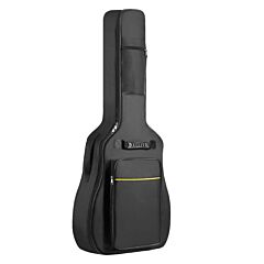 41' Guitar Backpack Adjustable Shoulder Strap Water-resistant Guitar Carry Bag 5mm Thick Padded Protective Acoustic Guitar Bag - Black