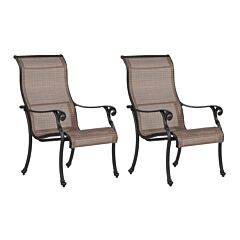 Sling Dining Chair - Bronze