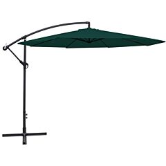 Cantilever Umbrella 137.8" Green - Green