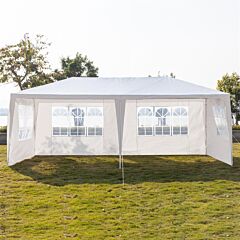 20''x10''(3 X 6m) Six Sides Two Doors Waterproof Tent With Spiral Tubes For Household, Wedding, Party, Parking Shed  Xh - 20''x10''