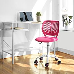Plastic Task Chair/office Chair - Rose