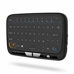 Mini H18 Wireless Keyboard 2.4ghz Air/fly Mouse Remote Control Game Touchpad For Android Tv Box Notebook Tablet - Black