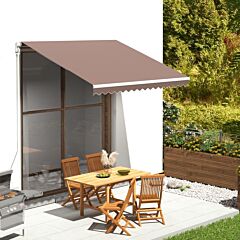 Replacement Fabric For Awning Brown 9.8'x8.2' - Brown