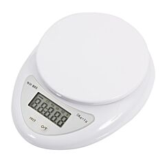 5kg/1g Kitchen Mail Lcd Digital Scale White--ys - As Picture