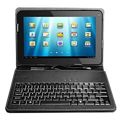 10 Inch Tablet Case With Keyboard - Black