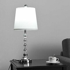 3-piece Floor Lamp And Table Lamps Set - White