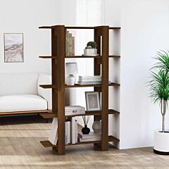 Book Cabinet/room Divider Brown Oak 39.4"x11.8"x63" - Brown