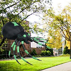 6 Feet Halloween Inflatable Blow-up Spider - As Show