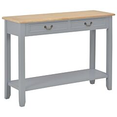 Console Table Gray 43.3"x13.7"x31.4" Wood - Grey