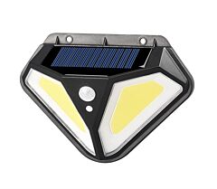 50 Cob Led Solar Light - 2 Pack - Black