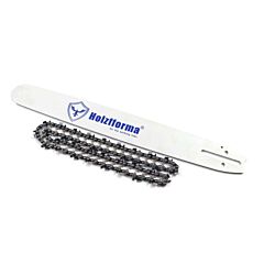 Farmertec Holzfforma® 36inch 3/8 .063 114dl Hard Nose Bar & Full Chisel Saw Chain Combo Compatible With Stihl Ms440 Ms441 Ms460 Ms461 Ms660 Ms661 Ms650 044 066 065 Chainsaw - 36inch