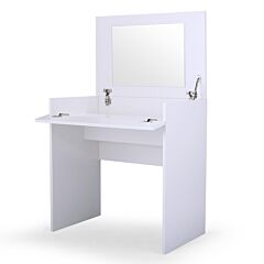 Simple Dressing Table-white - White