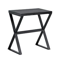 Full Wooden Side Table - As Picture