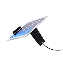 Qi Wireless Charger Transmitter Three Coils With Bracket, Suitable For Iphone Samsung Lg Xiaomi Huawei Smartphone - Black