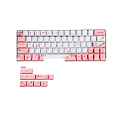 Oem High Five-sided Sublimation Keycap - Pink