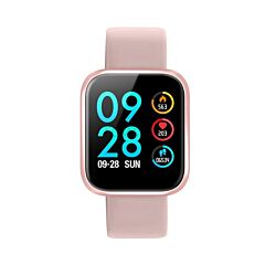 Bluetooth Waterproof Smart Watch Fashion Women Ladies Heart Rate Monitor Smartwatch Relogio Inteligente For Android Ios Hodinky Smart Xh - Pink