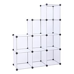 Cube Storage 9-cube Closet Organizer Storage Shelves Cubes Organizer Diy Closet Cabinet White Rt - White