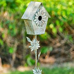 Birdhouses – Rustic Sunflower Birdhouse - As Pic