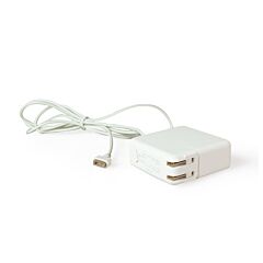 60w Power Supply Charger Adapter Cord For Apple Mac Macbook 5 Pin - White