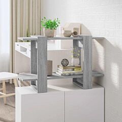 Book Cabinet/room Divider Gray Sonoma 31.5"x11.8"x20.1" - Grey